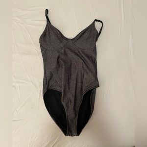 Top shop shimmer bodysuit